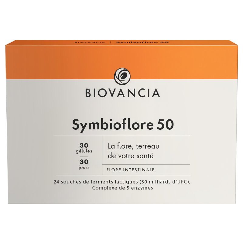 1 étui de Symbioflore 50 / 30 gélules pour 30 jours